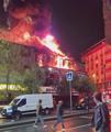 İstanbul - Sultangazi'de kafe alev alev yandı