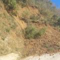 Mudanya’da heyelan sonrası kapanan yol, ulaşıma açıldı