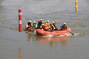Okul Sporları Rafting Şampiyonası'nda halay ve horon aynı alanda buluştu