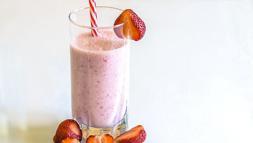 Çilekli milkshake tarifi