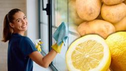 Camdaki kiri bir hamlede silin! Aylarca lekesiz kalıyor: Suyu kaydıran patatesmiş