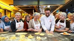 Ünlü Şef Danilo Zanna depremzede kadınlarla aynı mutfakta buluştu