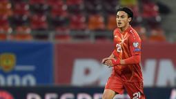 Son dakika - Kuzey Makedonya'nın tarihi maçı! Gözler Eljif Elmas'ta