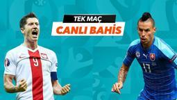 Polonya - Slovakya maçı canlı bahis heyecanı Misli.com'da