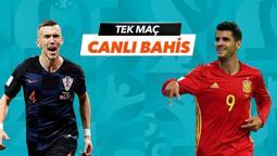 Hırvatistan - İspanya maçı heyecanı Misli.com'da