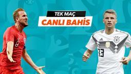 İngiltere - Almanya maçı canlı bahis heyecanı Misli.com'da
