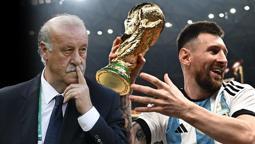 Vicente del Bosque'nin Messi hayranlığı! 'Ronaldo yerine tercih ederim'