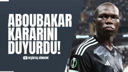 Serdar Sarıdağ, Beşiktaş'ta Aboubakar kararını duyurdu