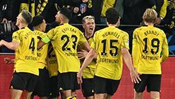 Borussia Dortmund 6 gollü maçta yarı finale yükseldi