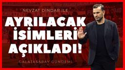 ÖZEL | Nevzat Dindar, Galatasaray'dan ayrılacak isimleri açıkladı: İkisinden biri kesin gidecek!