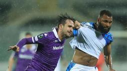 Fiorentina - Club Brugge maçından kareler