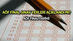 Anadolu Üniversitesi AÖF final sınav tarihi 2024 ✍AÖF sınav giriş belgesi yayımlandı mı?