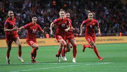 A Milli Kadın Futbol Takımı, Azerbaycan'ı tek golle yıktı!