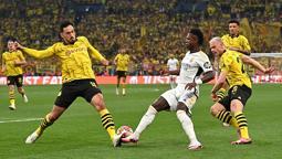 Borussia Dortmund - Real Madrid maçından kareler