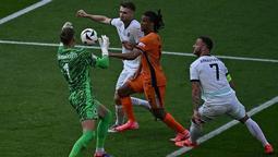 Hollanda - Avusturya maçından kareler
