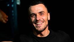 Filip Kostic'in İstanbul'a gelişinden kareler