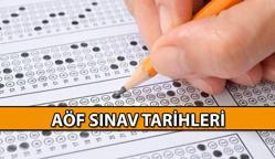 AÖF SINAV TAKVİMİ... AÖF sınav tarihleri 2024-2025 | Açıköğretim sınavları ne zaman başlayacak, hangi gün?