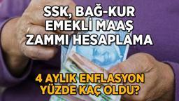 4A-4B- 4C SSK, BAĞ-KUR EMEKLİ MAAŞ ZAMMI HESAPLAMA 🚩 Emekli 2025 Ocak maaş zam oranı yüzde kaç olacak? En düşük emekli maaşı 15 bin TL olacak mı?