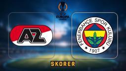 MAÇ SONUCU! UEFA Avrupa Ligi AZ Alkmaar - Fenerbahçe maçı kaç kaç bitti? AZ Alkmaar - Fenerbahçe maçı skoru