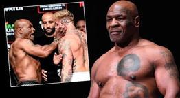 Dünyanın beklediği boks maçı öncesi Mike Tyson'dan Jake Paul'a tokat!