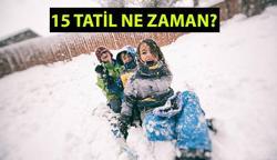 MEB 15 tatil tarihleri 2️⃣0️⃣2️⃣5️⃣ Sömestr tatili ne zaman başlıyor, ne zaman bitiyor? 2025 Yarıyıl tatili hangi ayda, hangi günlerde olacak?