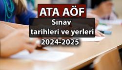 ATA AÖF sınav giriş belgesi 2024 yayınlandı mı? Atatürk Üniversitesi sınav merkezleri, yerleri belli oldu mu? İşte ATA AÖF sınav tarihleri takvimi