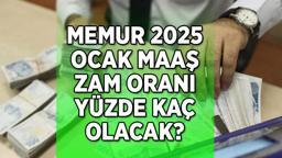 YENİ MEMUR MAAŞ ZAM ORANI SON TABLO 📣 2025 Ocak memur ve memur emeklisi maaş zam oranı yüzde kaç olacak? 4 aylık enflasyon farkı yüzde kaç oldu?