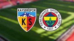 Kayserispor-Fenerbahçe Süper Lig maçı ne zaman saat kaçta hangi kanalda? (Süper Lig 13. hafta)