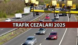 2025'in Trafik cezaları ne kadar? Arabada cep telefonu kullanmak, Ruhsatsız araç kullanma, emniyet kemeri takmama, kırmızı ışıkta geçmek, kış lastiği taktırmamak, alkollü araç kullanmanın cezası kaç TL?