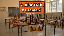 YILLIK MEB TAKVİMİ >> İkinci ara tatil ne zaman başlıyor, ne zaman bitiyor? 2025 Nisan ara tatili hangi tarihlerde olacak?