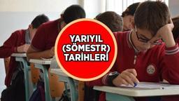 Yarıyıl (Sömestr) tatili ne zaman? Karneler hangi tarihte verilecek, birinci dönem ne zaman sona erecek?