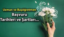 mebbis.meb.gov.tr ✅ Uzman öğretmenlik ve başöğretmenlik başvurusu nasıl yapılır, şartlar nedir? 2024 Uzman öğretmenlik ve başöğretmenlik başvuru tarihleri ne zaman?