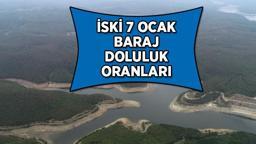 İSTANBUL BARAJ DOLULUK ORANLARI (7 OCAK) 🎈 İstanbul'da üç gün daha yağış yok! İşte İSKİ güncel baraj doluluk oranları...