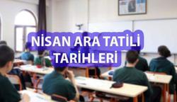 2. ARA TATİL TARİHLERİ 2025 🚩 Nisan ara tatili ne zaman? MEB 2. dönem ara tatil tarihleri