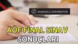 AÖF FİNAL SONUÇLARI 2025: Anadolu Üniversitesi Açıköğretim Fakültesi Güz dönemi final sonuçları ne zaman açıklanacak? AÖF final sonuçları nereden ve nasıl sorgulanır?