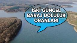 İSKİ 23 OCAK baraj doluluk oranları! İstanbul baraj doluluk oranlarında son durum ne? İşte barajlardaki son doluluk oranları...