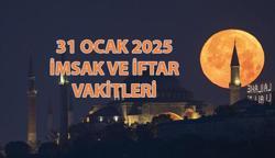 31 ARALIK 2025 İMSAK VE İFTAR VAKTİ 🌙 Şaban ayı ilk gün orucu sahur saat kaçta? İftar saat kaçta açılır?