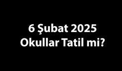 6 ŞUBAT'TA OKULLAR TATİL Mİ? 1. Sınıftan, 12. sınıfa kadar ve üniversitelere 6 Şubat okullar tatil mi oldu? İşte 6 Şubat okulların tatil olduğu iller