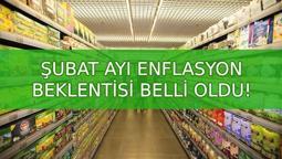 ŞUBAT AYI ENFLASYON BEKLENTİ ANKETİ BELLİ OLDU! 2025 TÜİK TEFE TÜFE Şubat enflasyon oranı ne zaman netleşecek?