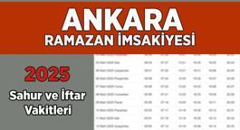 DİYANET ANKARA İMSAKİYE 2025 | İftar Vakti, Sahur Saati Ankara: İmsakiye 2025 Ankara oruç kaçta açılacak, imsak kaçta başlıyor?