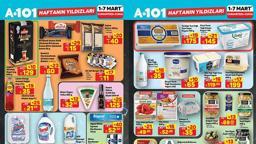 MART AYI İNDİRİM RÜZGARI A101 MARKET 🛒 A101 Aldın Aldın 6 Mart Perşembe aktüel kataloğunda hangi ürünler var? Türk Kahvesi Makinesi, Ayak Masaj Aleti, Banyo Baskülü, Izgara ve Tost Makinesi, Katlanabilir Taşıma Arabası...