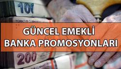 EMEKLİ BANKA PROMOSYONLARI SON KAMPANYALAR 2025 📌 En yüksek promosyonu hangi banka veriyor? İş Bankası, Garanti, ING, TEB, Vakıfbank, Akbank, Ziraat Bankası, Yapı Kredi emekli maaşı promosyonu tutarları