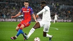 Lazio - Viktoria Plzen maçından kareler