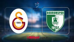 MAÇ SONUCU! ⚽ GS-Bodrum FK maçı kaç kaç bitti? Galatasaray-Bodrum FK maç sonucu özeti...