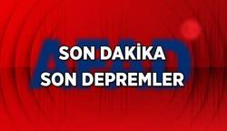 SON GÜNCELLEME > Son dakika deprem haberleri: Deprem mi oldu? AFAD ve Kandilli Rasathanesi'nin son depremler sayfası