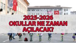 MEB yeni eğitim öğretim yılı takvimi 📆 2025-2026 Okullar ne zaman açılacak?