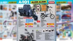 A101 AKTÜEL 19 HAZİRAN 2025 ALDIN ALDIN İNDİRİMLERİ | Bu hafta A101 katalog indirimli ürünleri: Halı yıkama makinesi, elektrikli bisiklet, elektronik org...