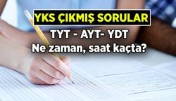 Heyecan zirvede 💥 YKS çıkmış sorular! 2025 YKS ne zaman, saat kaçta, sınav süresi ne kadar? YKS sınav giriş belgesi nasıl, ne zamana kadar alınır? İşte TYT, AYT, YDT sınav saatleri, tarihleri!