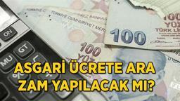 2025 ZAM HABERLERİ: Temmuz'da asgari ücret zammı yapılacak mı? Asgari ücrete ara zam gelecek mi ve ne kadar olacak?