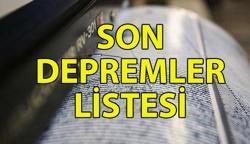SON DAKİKA SON DEPREMLER 21 HAZİRAN 📌 Az önce deprem mi oldu? En son deprem nerede oldu? AFAD/Kandilli son depremler listesi